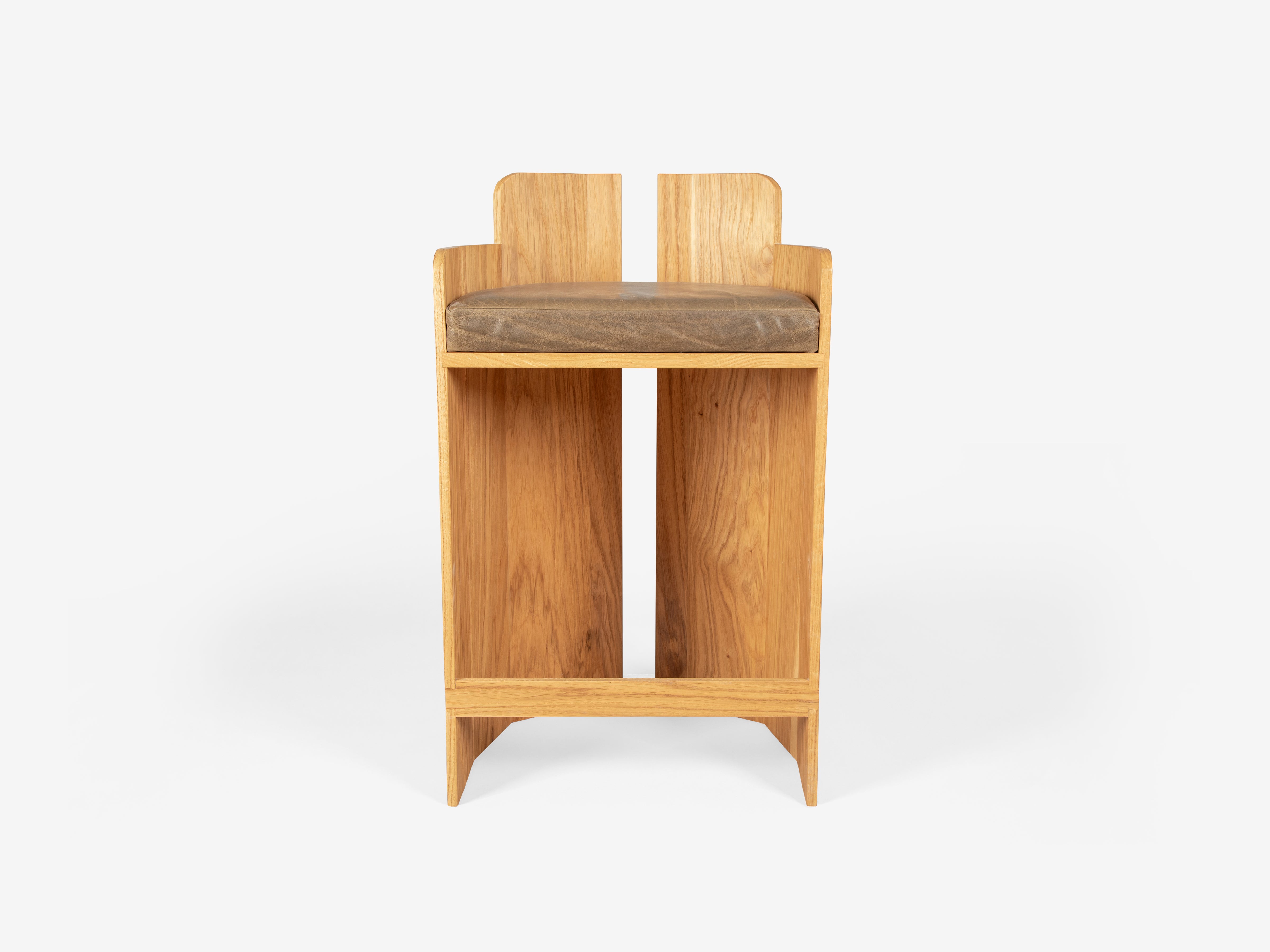 Knox / Counter Stool / White Oak