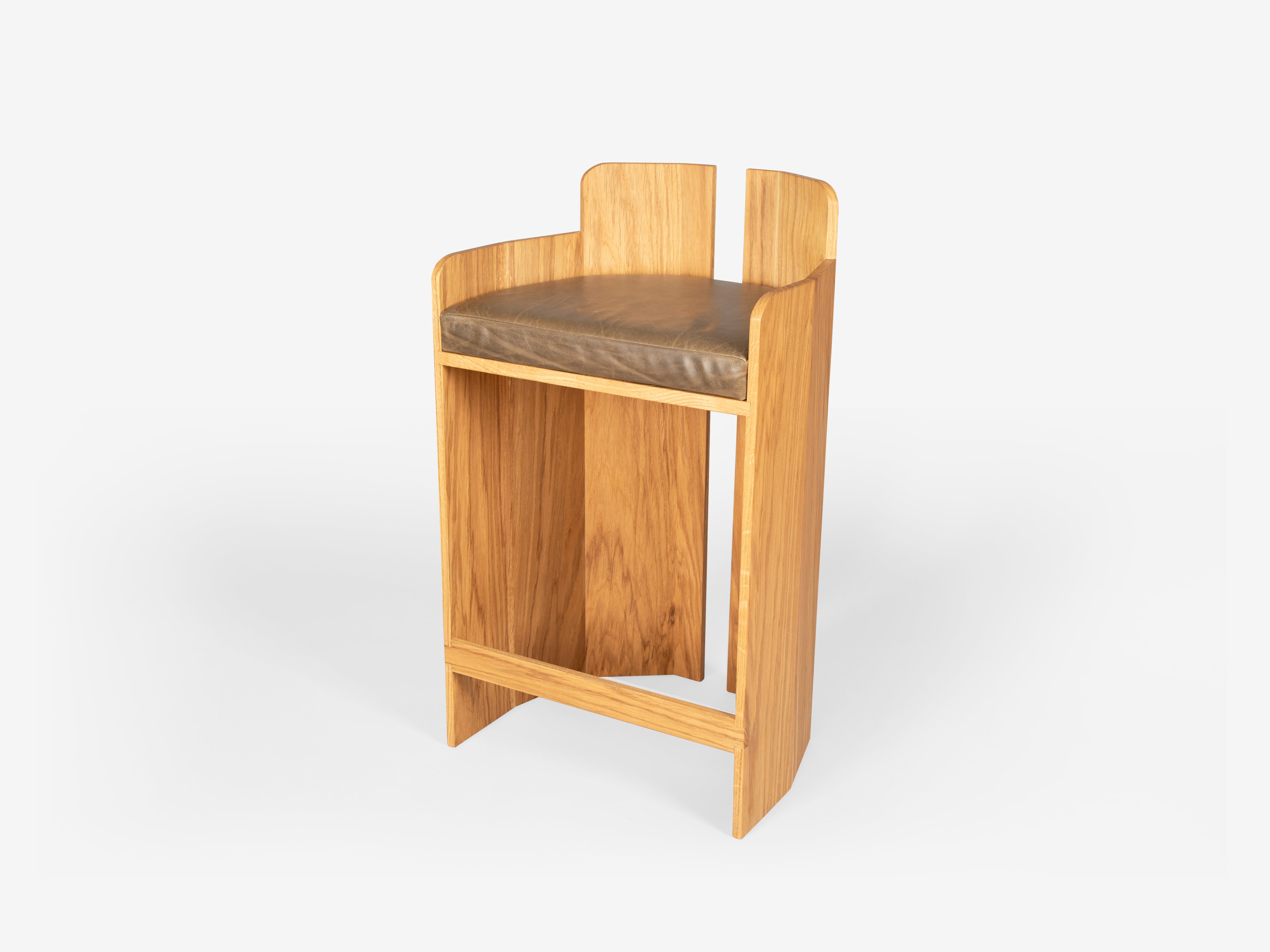 Knox / Counter Stool / White Oak