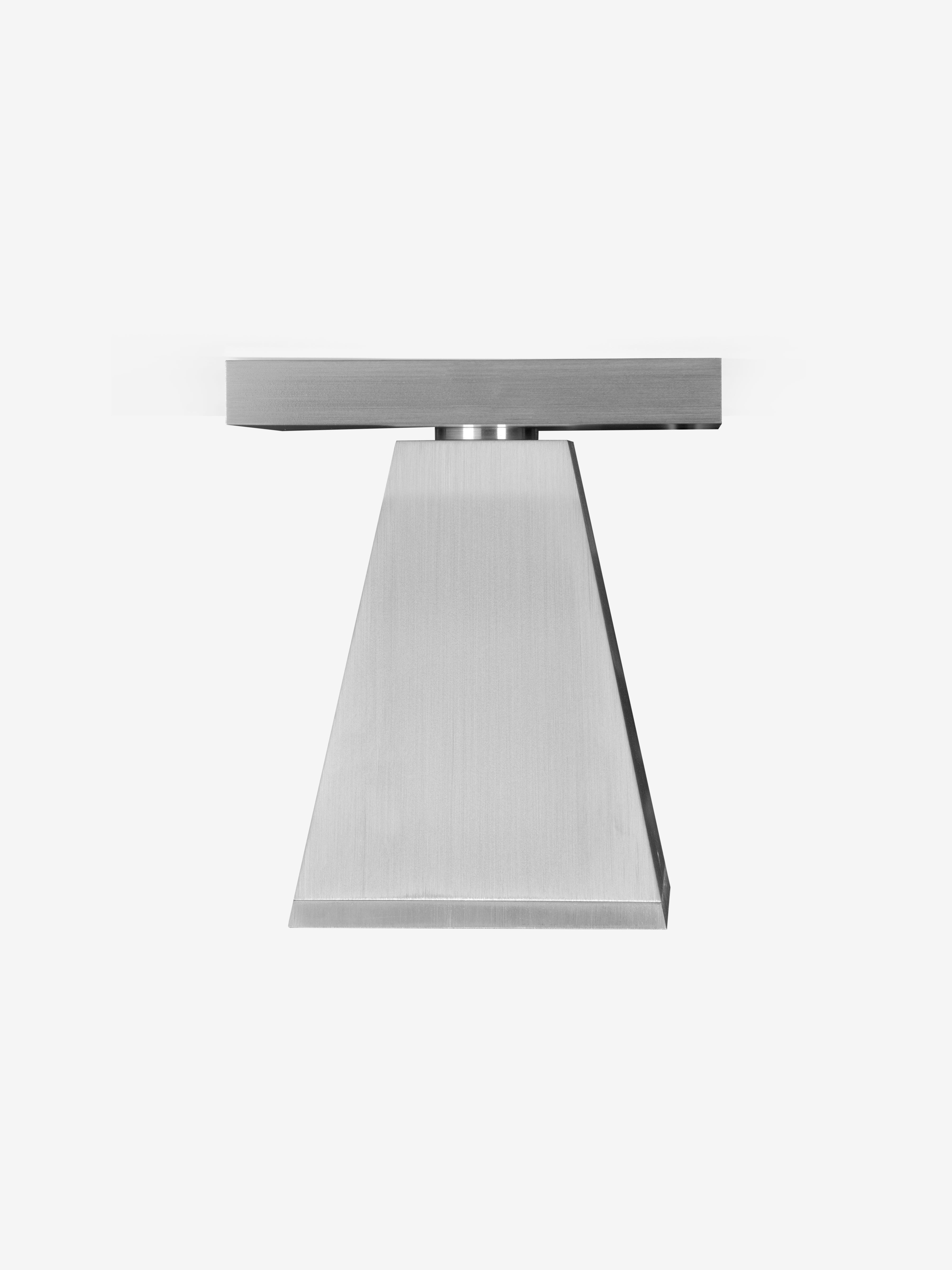 Perry / Flush Mount / Brushed Aluminum