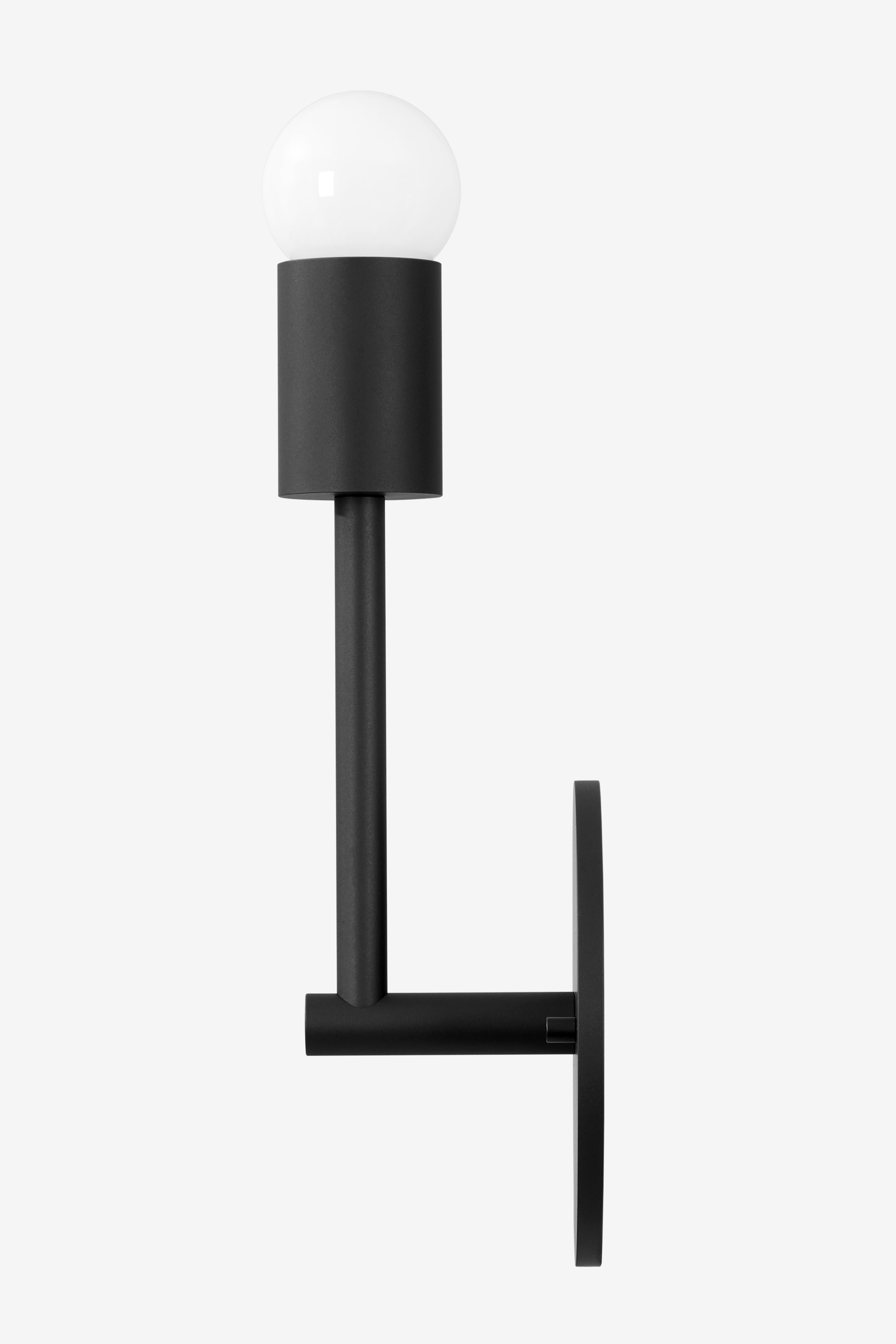 Afton Large QS / Sconce / Black