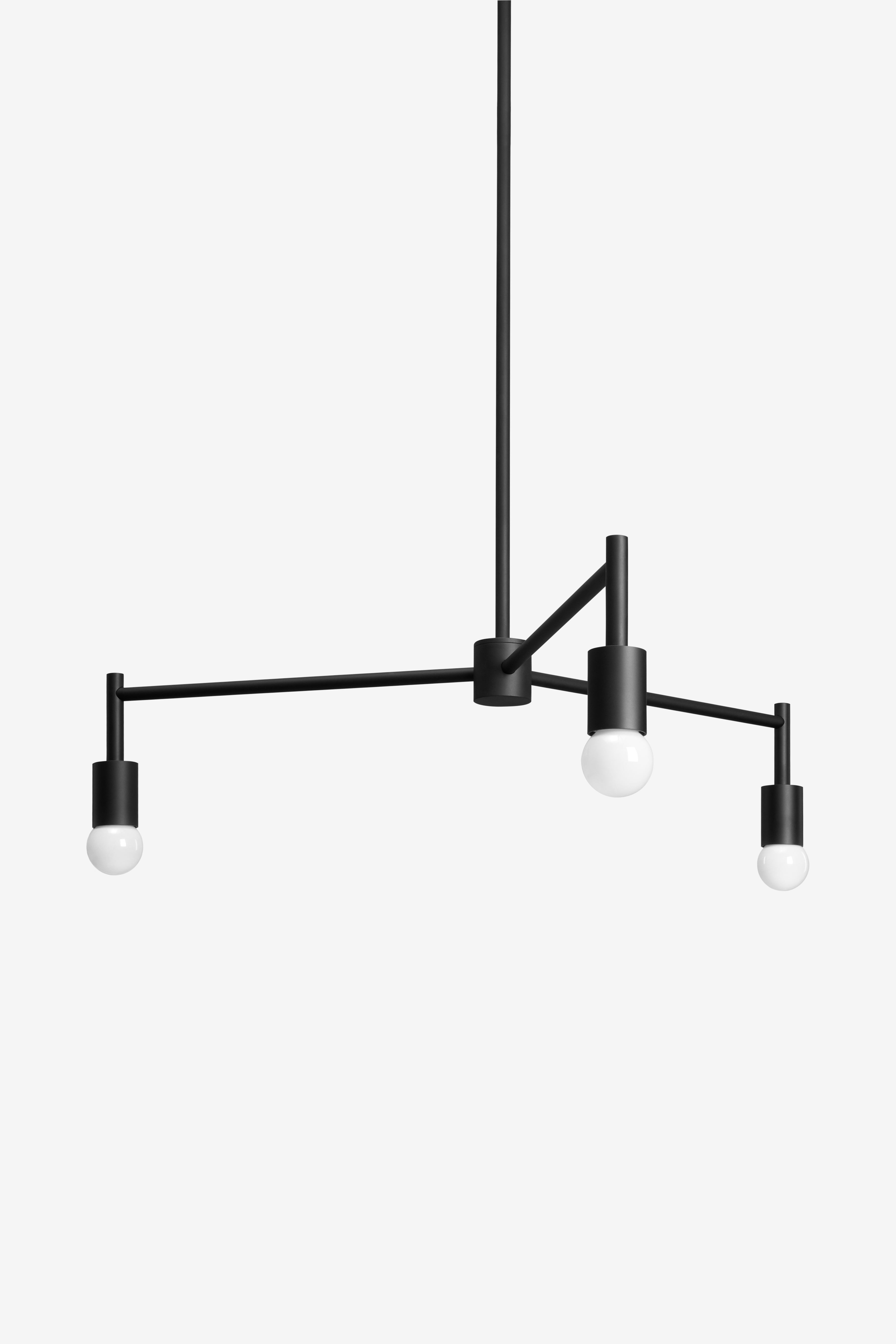 Ames 3 / Chandelier / Black