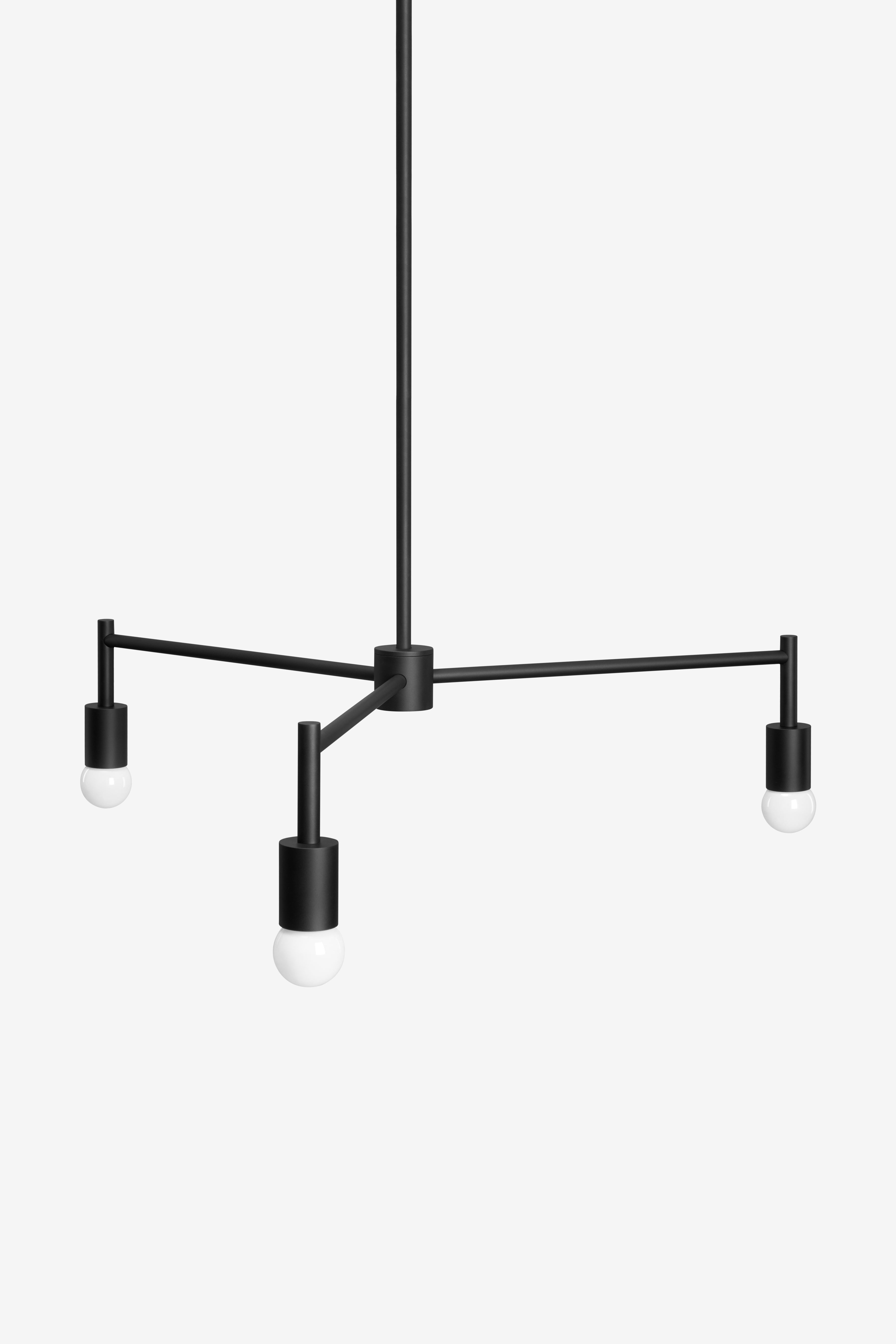 Ames 3 / Chandelier / Black