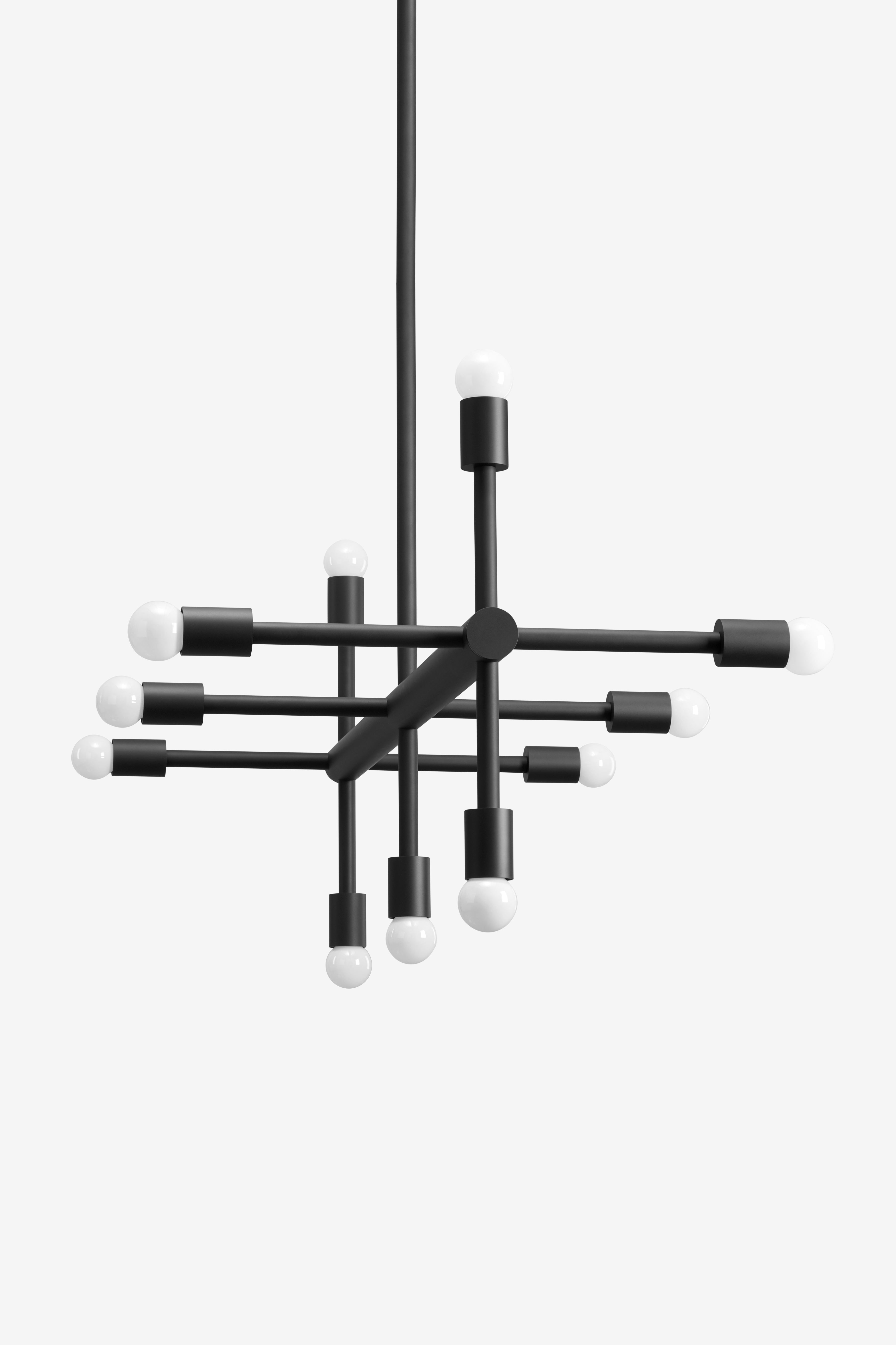 Healdsburg Tall / Chandelier / Black