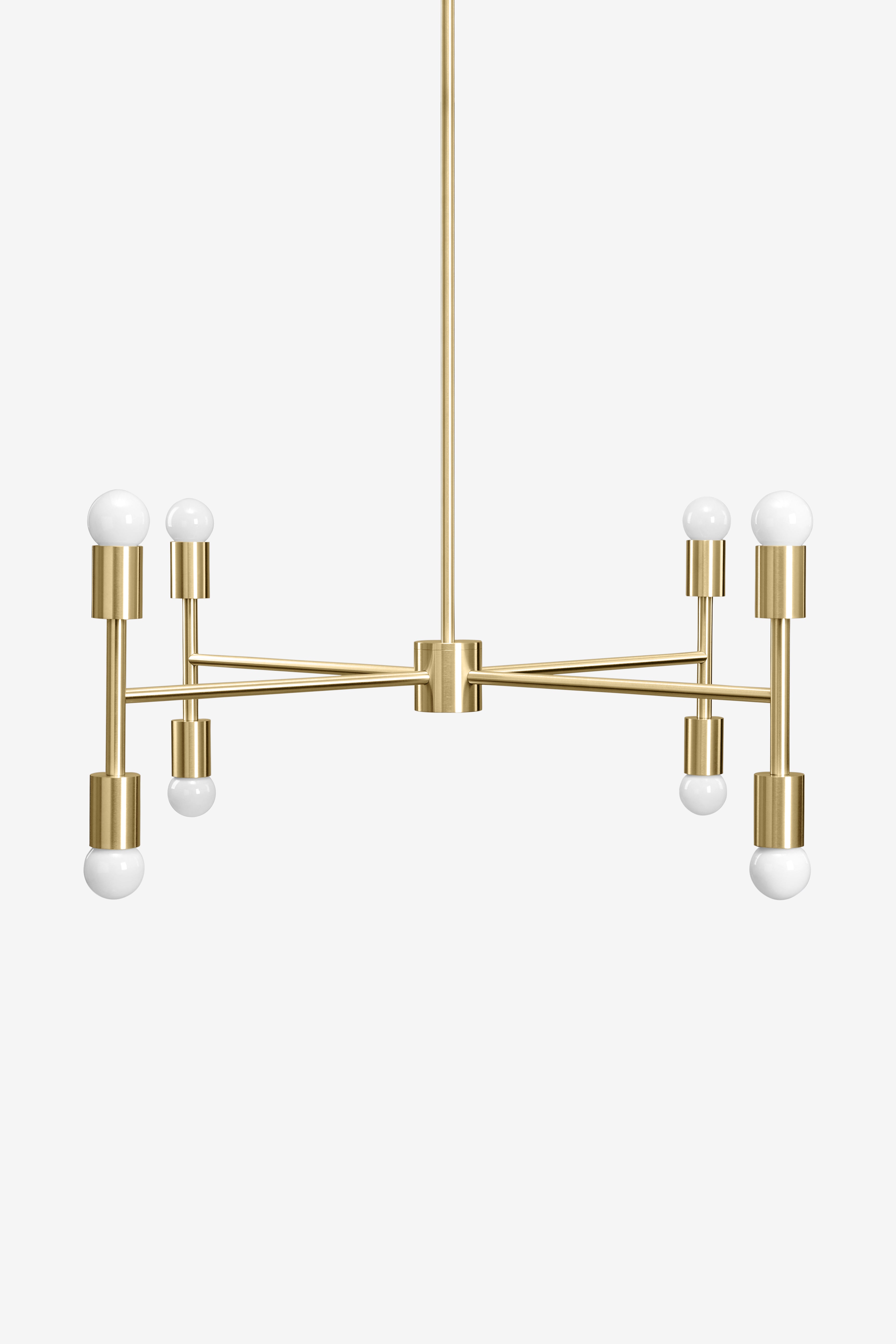 Adel 4 / Chandelier / Brass