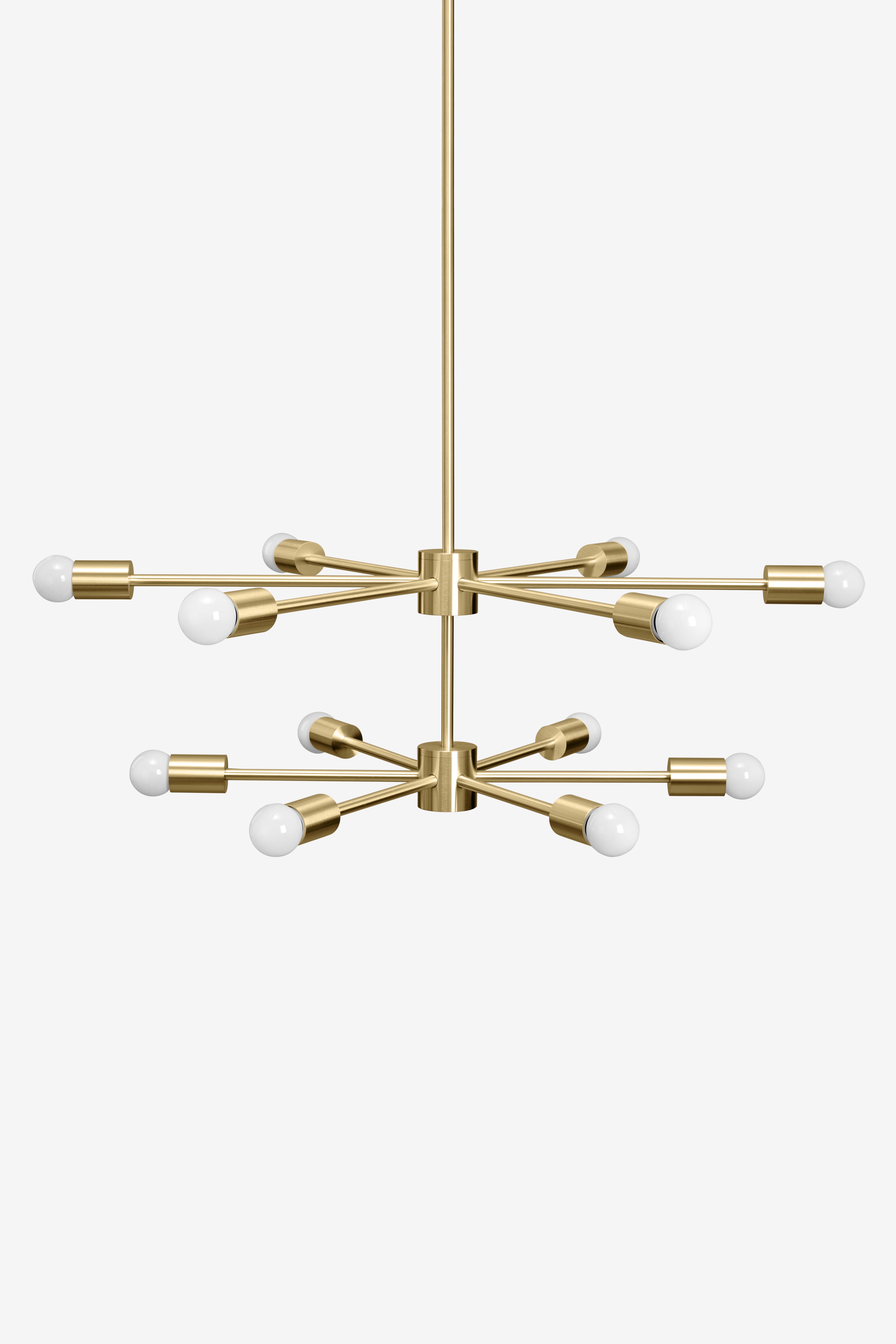 Sebastopol 2 / Chandelier / Brass