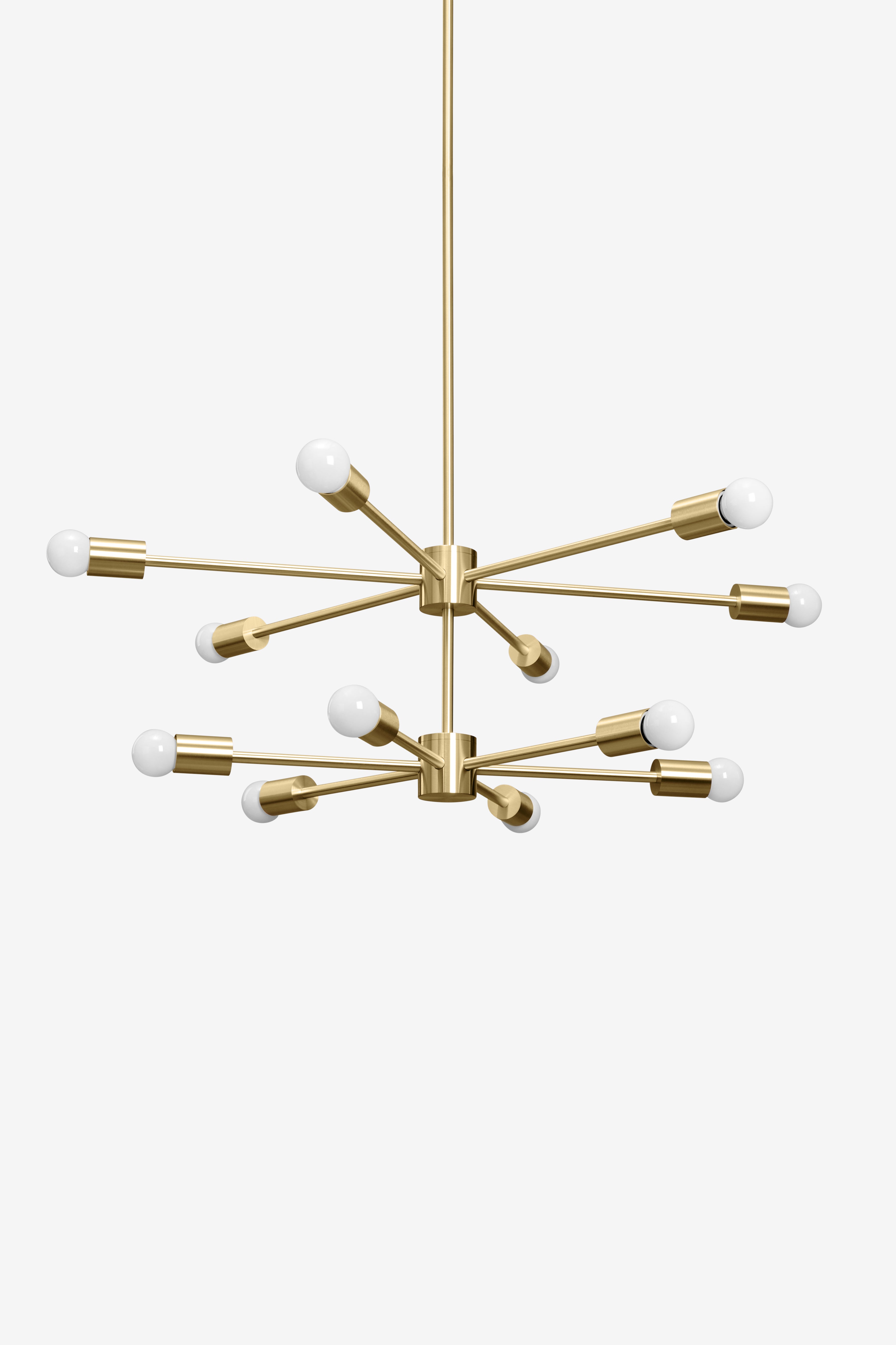 Sebastopol 2 / Chandelier / Brass