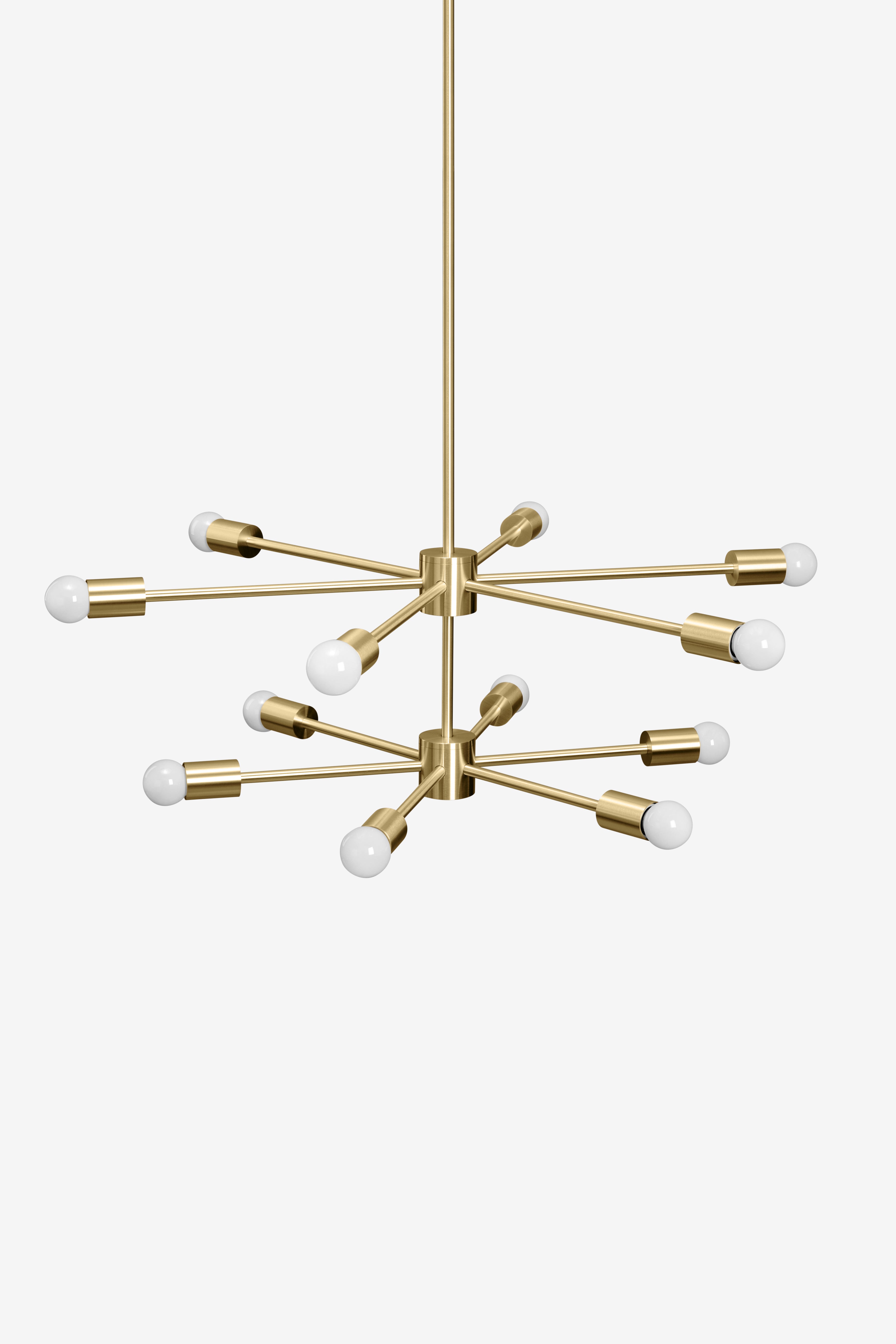 Sebastopol 2 / Chandelier / Brass