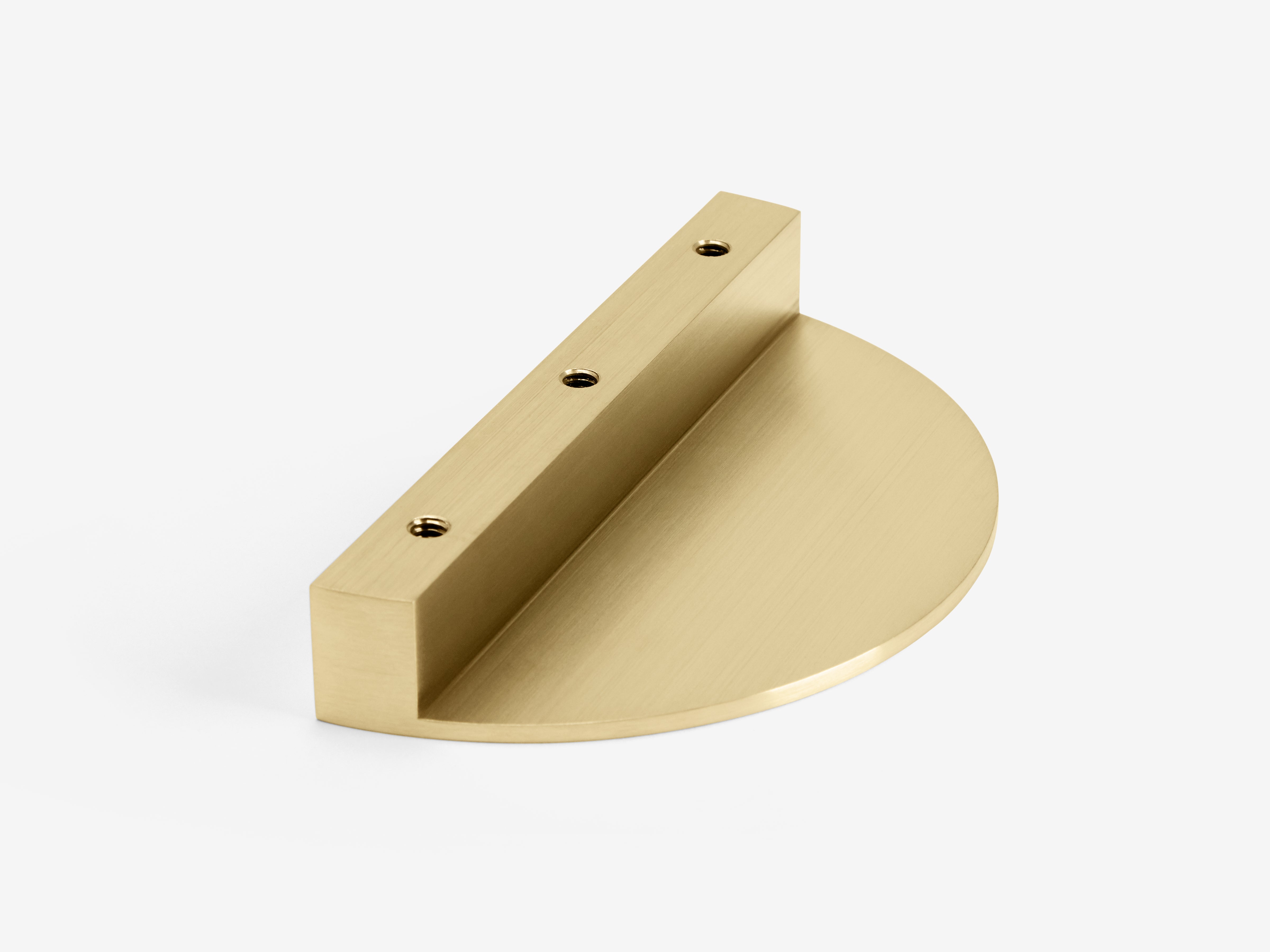 Seconds / Half Moon Large / Pull / Brass