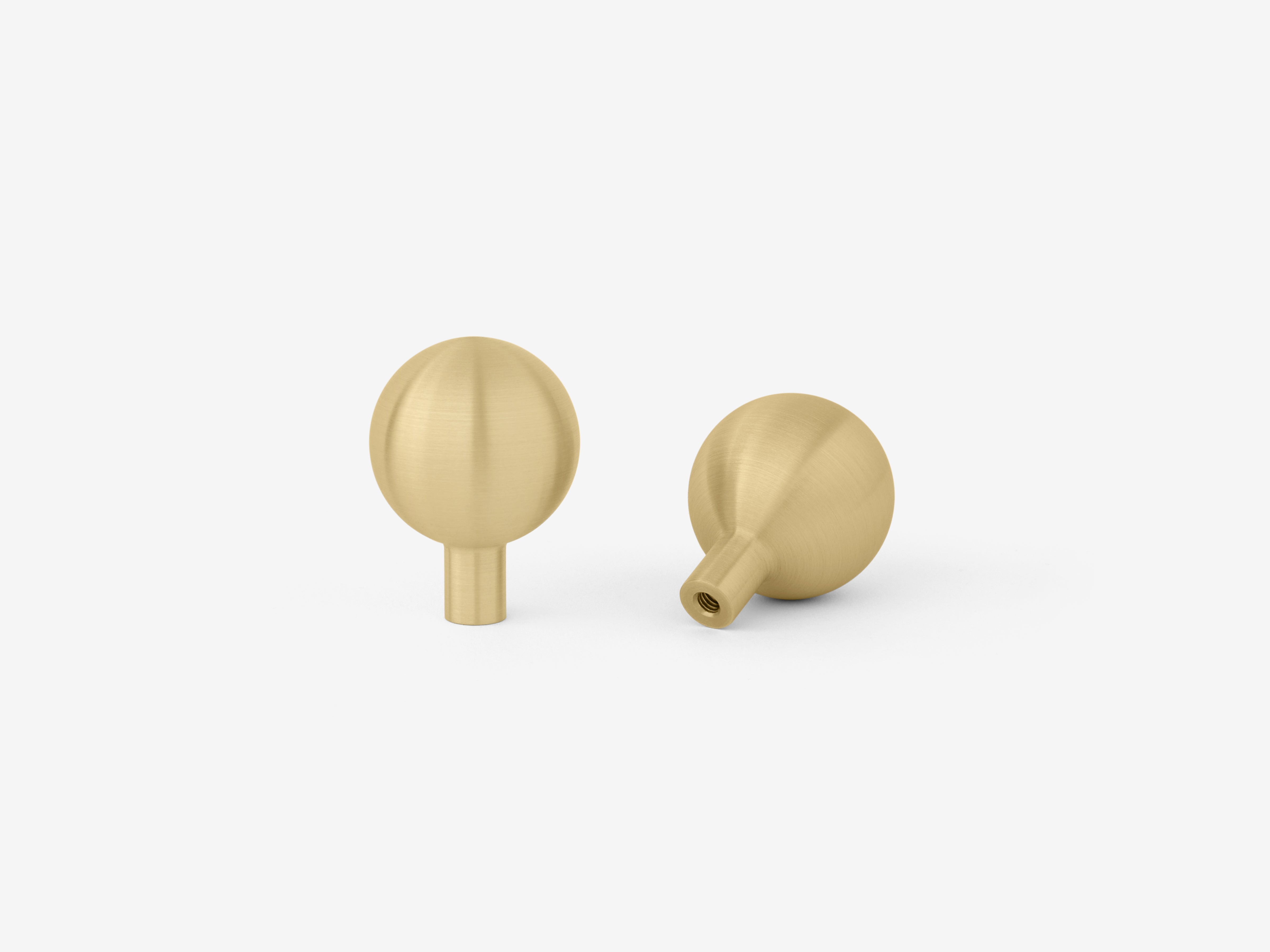 Polk Medium / Knob / Brass