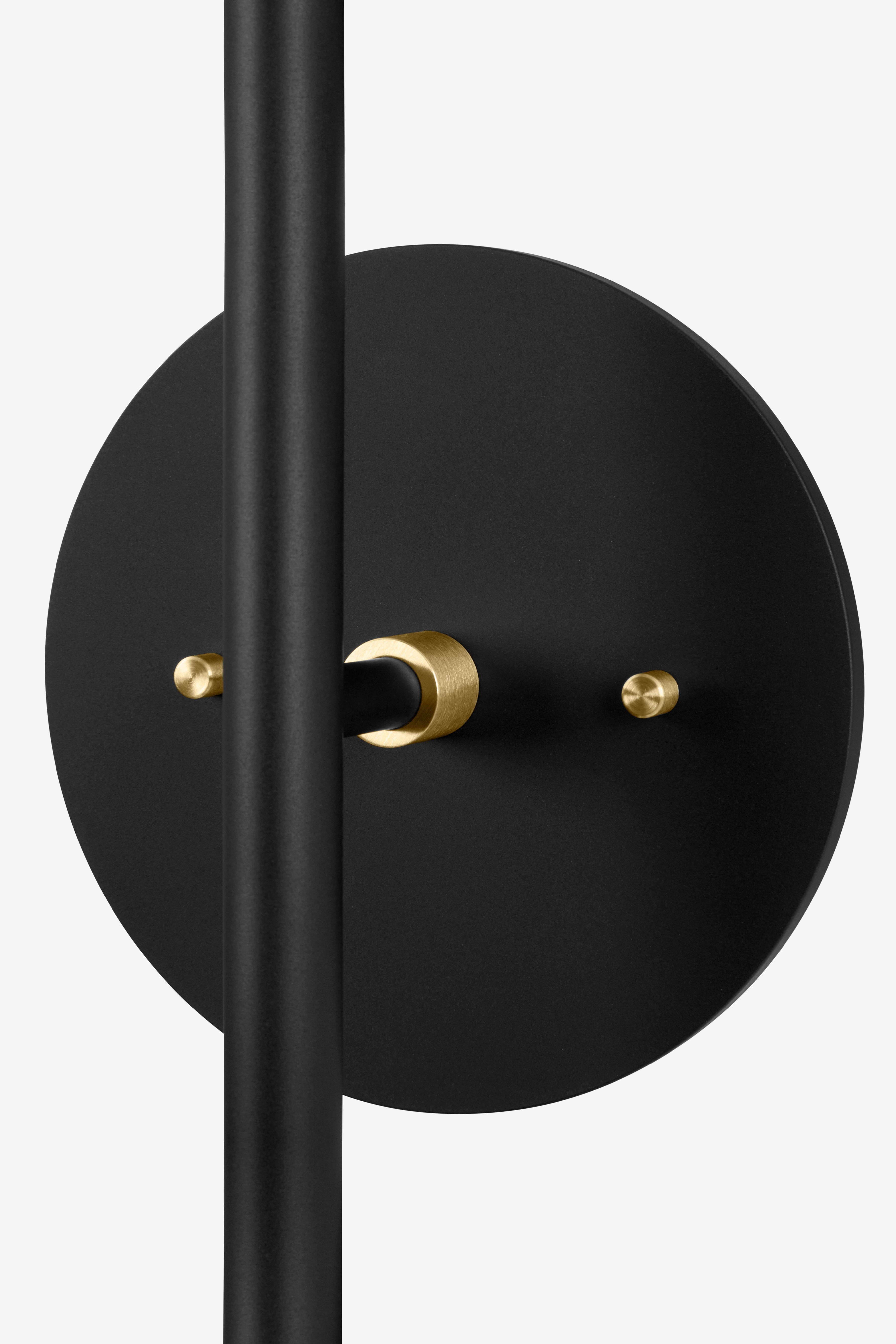 Sausalito Small / Sconce / Black and Brass