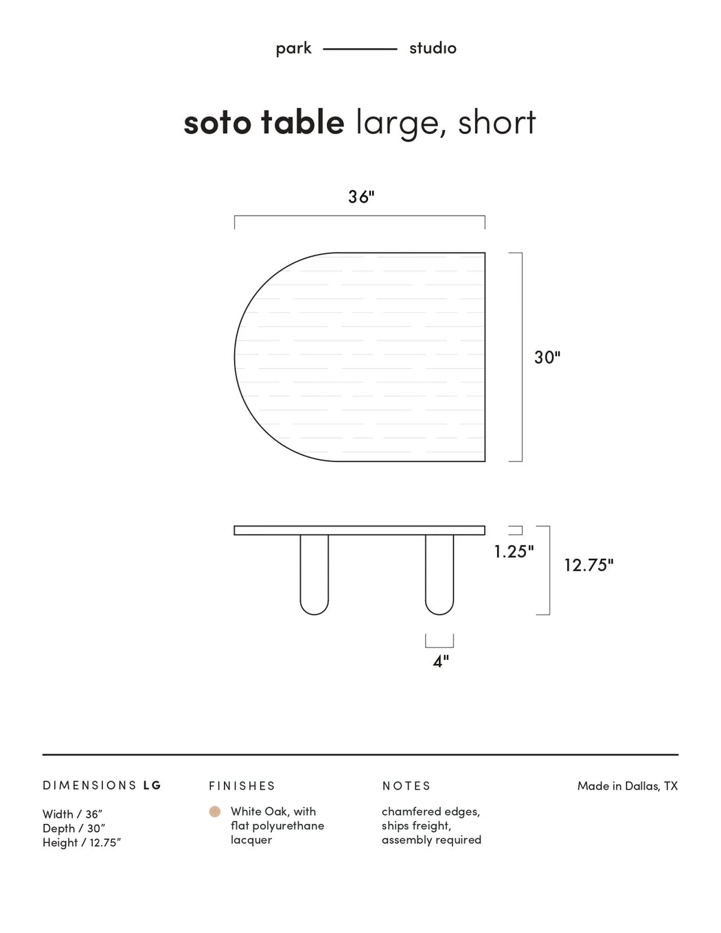 Seconds Soto Coffee Table