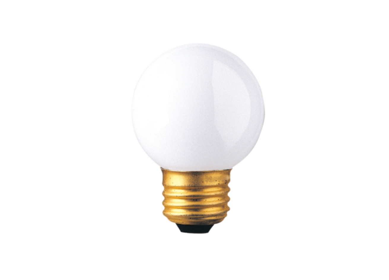 Frosted 40W G16 Medium Based Incandescent Bulb